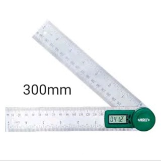 โปรแทรคเตอร์ ดิจิตอล 12" Digital Protractor 300mm INSIZE 2176-300 อินไซส์ โปรแทรคเตอร์ดิจิตอล 12นิ้ว