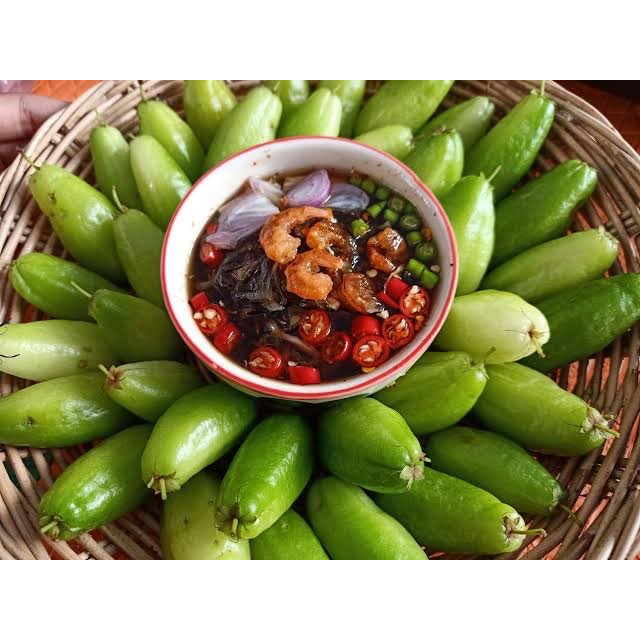 ตะลิงปลิงสด ไม้ผลพื้นบ้าน ทานได้ทั้งสดและดอง มีรสชาติเปรี้ยว นิยมเก็บผลอ่อนมากินกับกะปิ น้ำปลาหวาน (500กรัม)