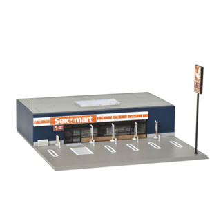 N Gauge 1/150 Diorama 🧩 Tomytec Tomix Scene 4236 Convenience Store Seicomart โมเดลจำลองร้านสะดวกซื้อ ใหม่ พร้อมจัดส่ง