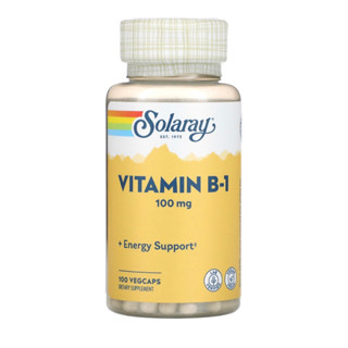 วิตามิน บี 1 vitamin B 1, 100 mg, 100 Tablets Thiamine บี1 ไทอะมีน