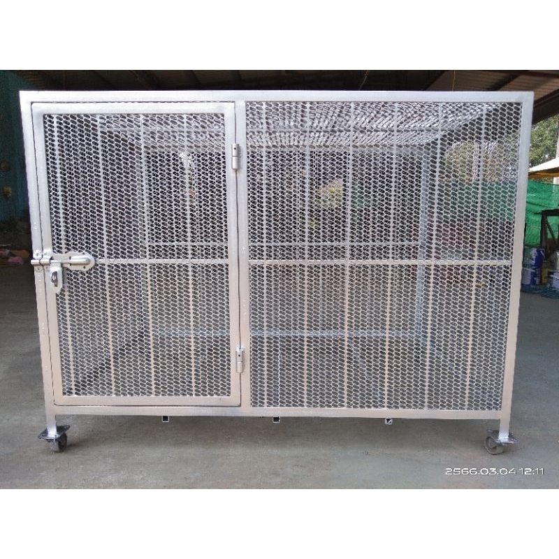 กรงตาข่ายกันงูเข้าได้ ก80ย120ส90 เซนติเมตร