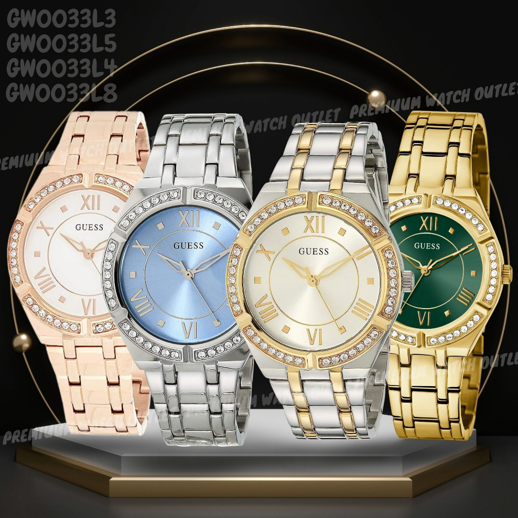 OUTLET WATCH นาฬิกา Guess OWG343 นาฬิกาข้อมือผู้หญิง นาฬิกาผู้ชาย แบรนด์เนม  Brandname Guess Watch รุ่น GW0033L3