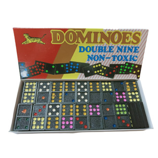 Wang DRK เกมส์ โดมิโน่ Dominoes Double Nine มี 55 ชิ้น (Size L)