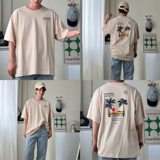 THEBOY- CALIFORNIA OVERSIZE เสื้อยืดเดอะบอยโอเวอร์ไซส์