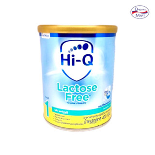 [นมผง] Hi-Q Lactose Free  ไฮคิว แลคโตสฟรี ช่วงวัยที่1 400 g