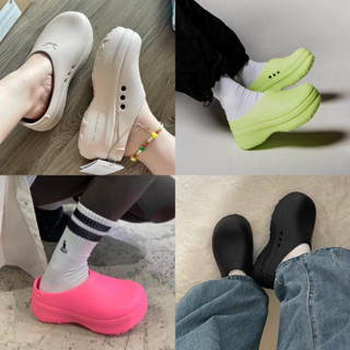 รองเท้าแตะ Adidas Adifom Stan Mule พร้อมส่ง ของแท้ % สีครีม สีดำ สีชมพู สีเขียว