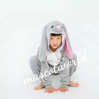 ชุดมาสคอตกระต่ายหูยาว เด็กและผู้ใหญ่ ชุดกระต่าย สินค้าพร้อมส่ง