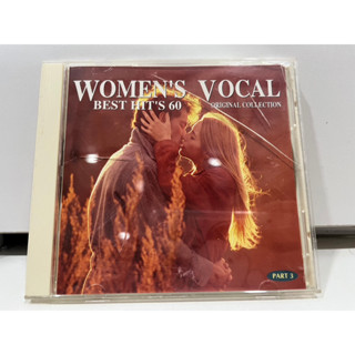 1   CD  MUSIC  ซีดีเพลง   WOMENS VOCAL BEST HIT 60 ORIGINAL COLLECTION    (A18E78)