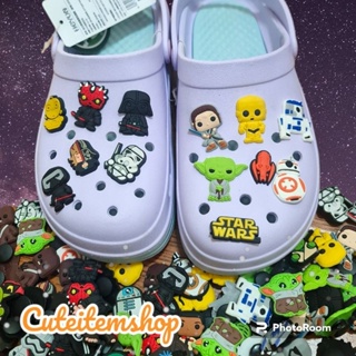 Shoes Charm Starwar👟ตุ๊กตาติดรองเท้า พร้อมส่ง ✨สั่ง 5 แถม 1✨ตัวแถมทางร้านสุ่มให้นะคะ