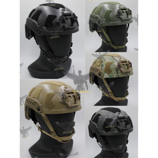 FAST SF SUPER HIGH CUT รุ่น ปรับท้ายทอยได้ (หมวกฟาส) FAST SF SUPER HIGH CUT HELMET  ● น้ำหนัก : 750 กรัม ● ขนาด : ก