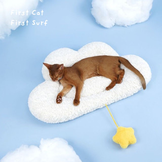 Pet Cushion เบาะนอนแมว ที่นอนแมว เตียงแมว ที่นอนสัตว์เลี้ยง ที่นอน เบาะนอนรูปเมฆ