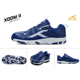 รองเท้าแบดมินตัน HUNDRED badminton Shoe : XOOM II - HBFS-2M109-5