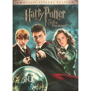 [มือ2] Harry Potter And The Order Of The Phoenix (2017, DVD 2 Disc)/แฮร์รี่ พอตเตอร์ กับภาคีนกฟีนิกซ์  (ปี 5 ดีวีดี)