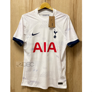 ใหม่ !! เสื้อบอล สเปอร์ Home เหย้า เกรดนักเตะ 2023/24 Full Option พร้อมอาร์ม EPL และเบอร์ชื่อนักเตะ แบบใหม่