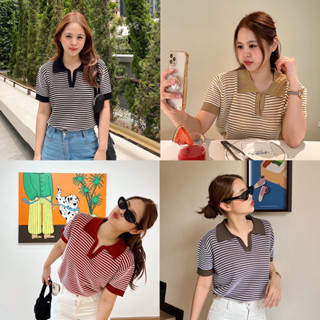 GELATO KNITTED POLO เสื้อโปโลผ้านิตแขนสั้น