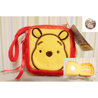 🍯กระเป๋าเหรียญใส่กระจก Just Pooh (ลิขสิทธิ์แท้✅✅✅มีมอก.) 📍ราคาชิ้นละ 149บาท ขนาด•••&gt; 4นิ้ว