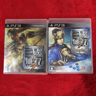 แผ่นแท้ PS3 Shin Sangoku Musou 7/7 Empires Dynasty Warriors 7 (BLJM-61225/BLJM-60586)