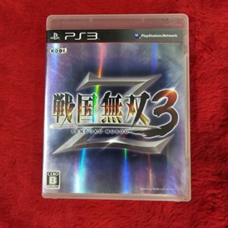 แผ่นแท้ PS3 Sengoku Musou 3 Z (BLJM-60313)(Japan)