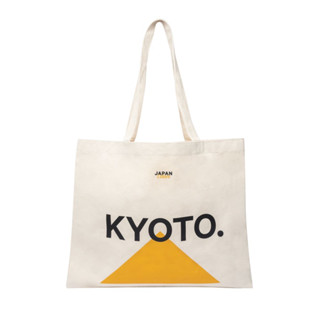 TAKEO KIKUCHI กระเป๋าผ้า KYOTO CANVAS TOTE BAG