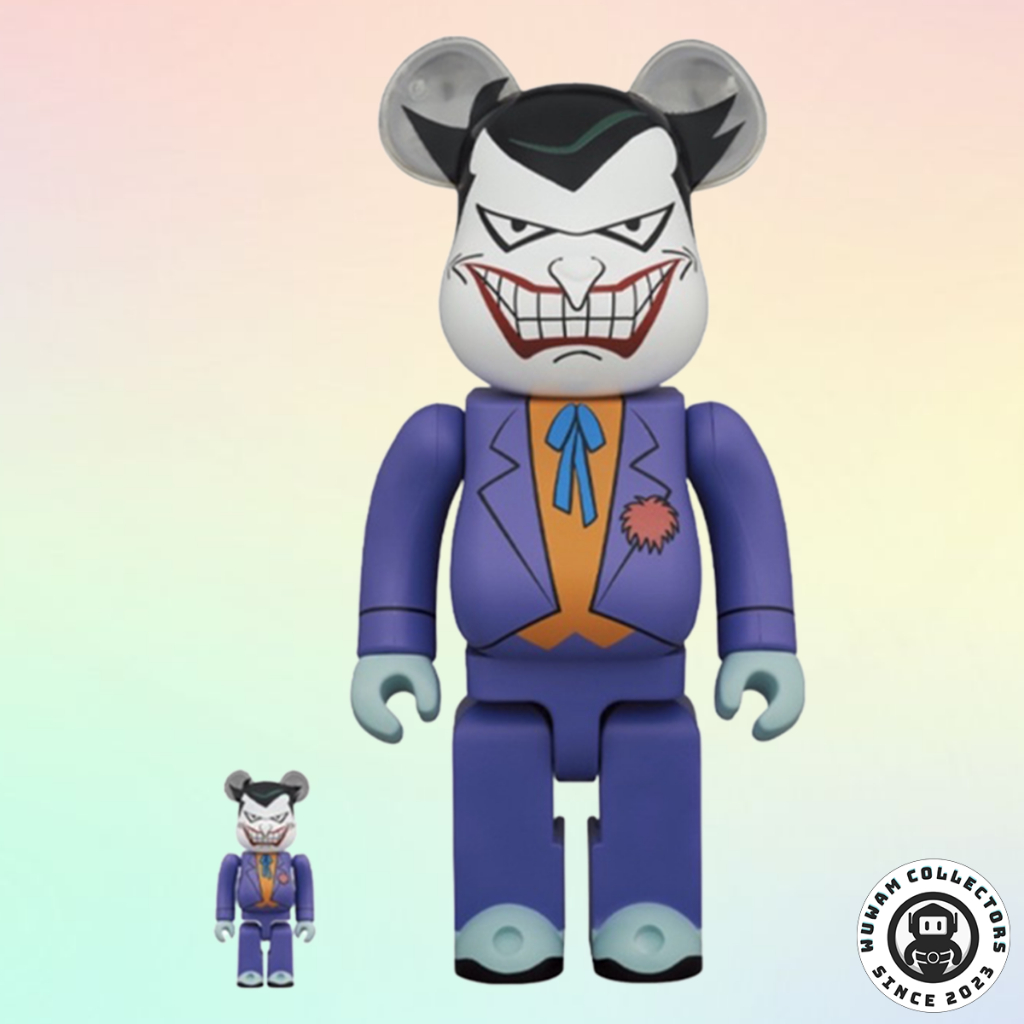 Bearbrick Joker Batman Animated Series version 400+100% แบร์บริค ของใหม่ ของแท้ พร้อมส่ง