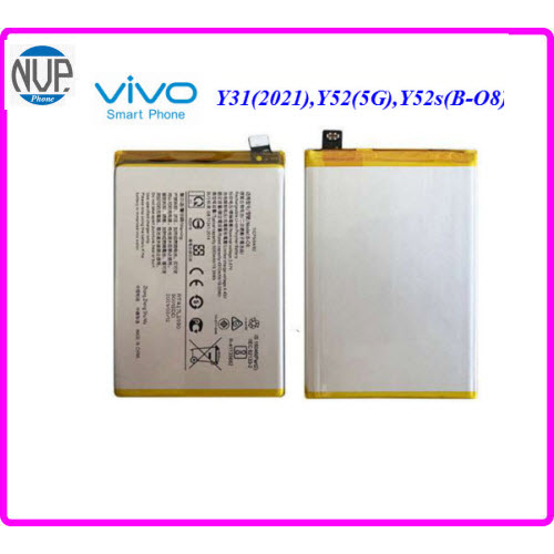 แบตเตอรี่ Vivo Y31(2021),Y52(5G),Y52s(B-O8)