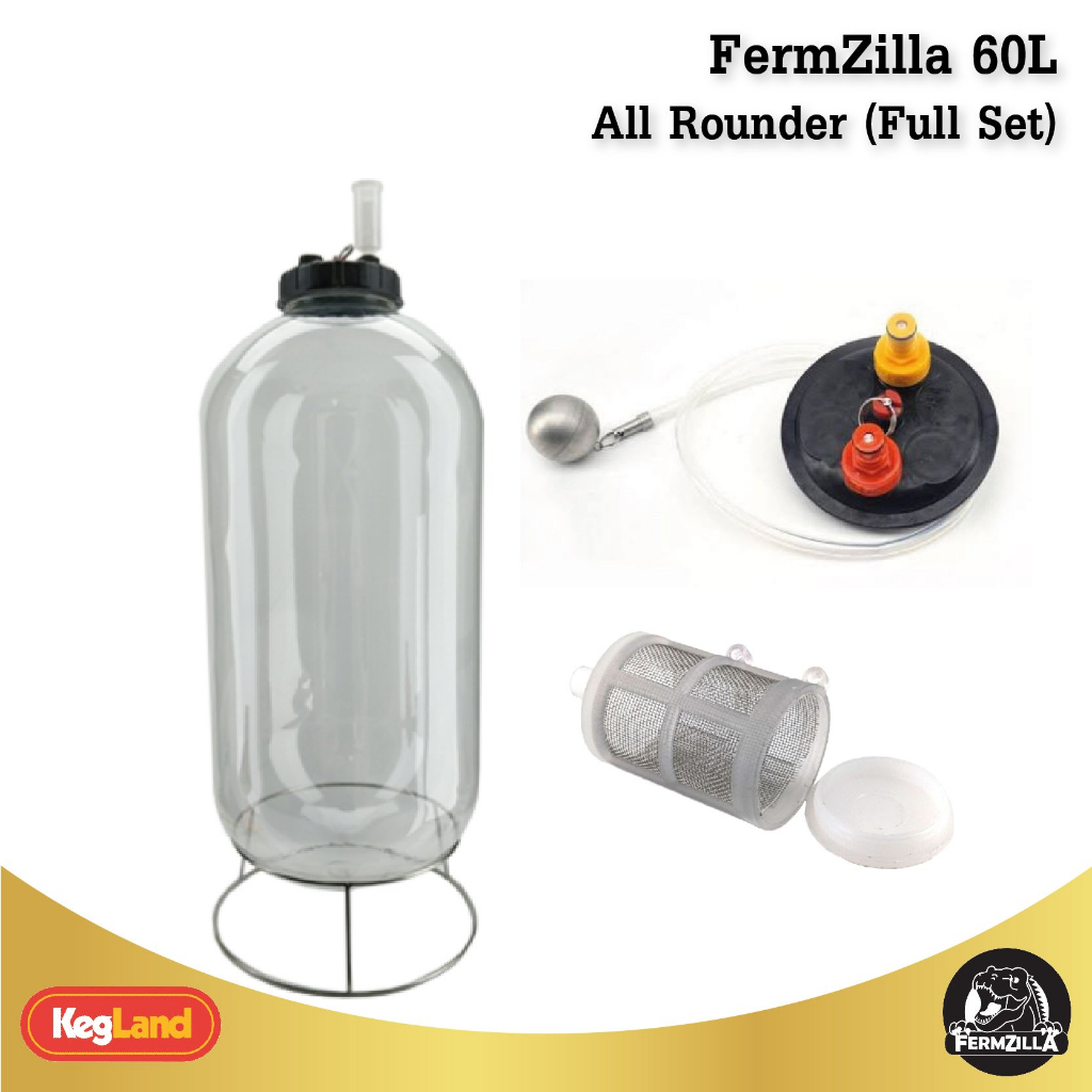 ถังหมัก FermZilla 60L All Rounder Full Set (Closed Transfer Kits, Filter)