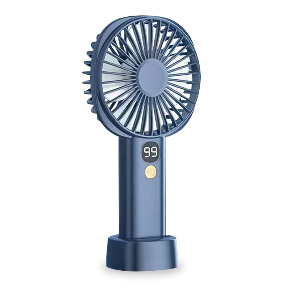 【เตรียมจัดส่ง】10000mah พัดลมพกพาแบบชาร์จ พัดลมพกพามินิ มีสี่สีให้เลือก มือถือ +ตั้ง โต๊ะ - รูปที่ 2