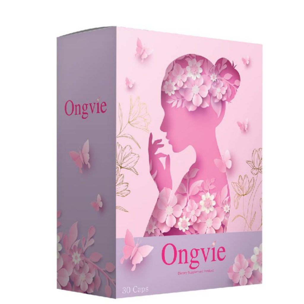 อองวี่ Ongvie ผลิตภัณฑ์เสริมอาหารสำหรับสตรี ดูแลน้องสาว ลดปัญหากลิ่น กระชับ ฟิต ปรับฮอร์โมน อารมณ์สวิง เหวี่ยง สาววัยทอง