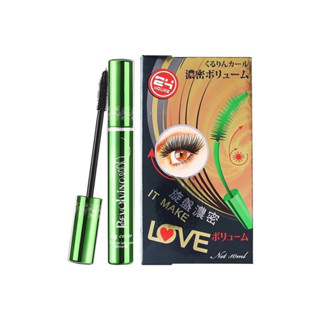 มาสคาร่าเขียว BQ Cover Mascara ODBO ฉลากไทย มาสคาร่า ขนตางอน ขนตายาว กันน้ำ ติดทน สีดำ