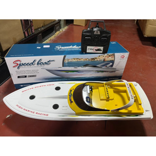 เรือบังคับวิทยุHENG LONG Speedboat NO.2837 RTR 2.4GHz 25km/h 2มอเตอร์2ใบพัด แบตเตอรี่ชาร์จอุปกรณ์พร้อมเล่น