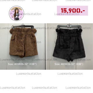 👜: New!! Max Mara Short Pants‼️ก่อนกดสั่งรบกวนทักมาเช็คสต๊อคก่อนนะคะ‼️