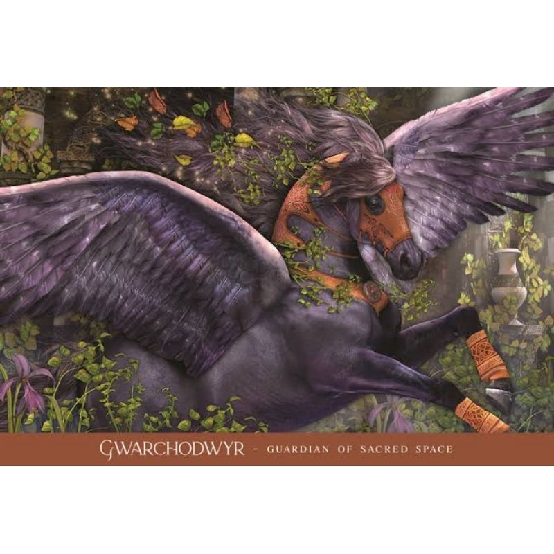 Sacred Horse Oracle ไพ่ออราเคิลแท้ลดราคา ไพ่ยิปซี ไพ่ทาโร่ต์ ไพ่ออราเคิล Tarot Oracle