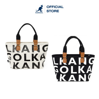 KANGOL Bag กระเป๋าผ้าถือ สีขาว, ดำ 62251715