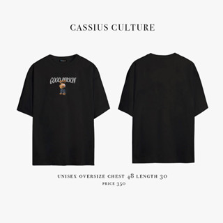 CASSIUS PREMIUM COTTON OVERSIZE เสื้อยืดสกรีนลาย พรีเมี่ยม good person