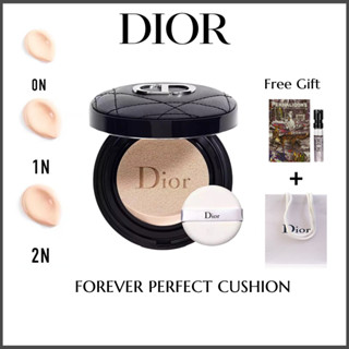 💖ของแท้100%💖 Dior FOREVER PERFECT CUSHION #ON #1N #2N เครื่องสําอาง เจลรองพื้น คอนซีลเลอร์ คุชชั่น ควบคุมความมัน