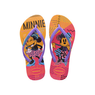 HAVAIANAS รองเท้าแตะเด็ก Kids Disney Cool Flip Flops Pink Flux รุ่น 41302875784PIXX สีชมพู