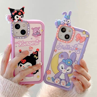 เคสสิลิโคนนิ่มทั้งชิ้น คลุมรอบเครื่อง มีตัวการ์ตูนเกาะ