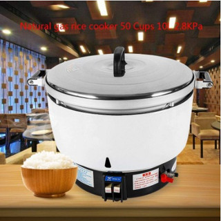 หม้อหุงข้าว Big Gas Rice Cooker 10 Liter แถมฟรี หัวแก๊สปรับแรงดันต่ำ ใหญ่10ลิตร  -มีพร้อมส่ง-