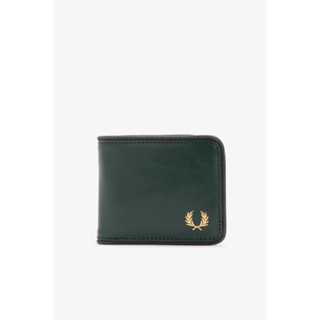 Fred Perry Tonal Classic Wallet in Dark Green