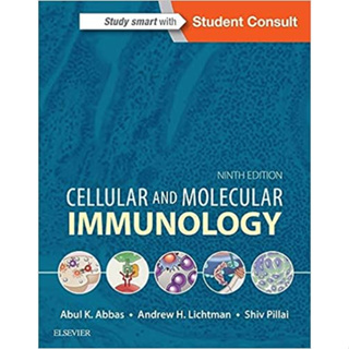 [หนังสือ] Cellular and Molecular Immunology จุลชีววิทยา ภูมิคุ้มกันวิทยา ตำราแพทย์ biochemistry microbiology medicine