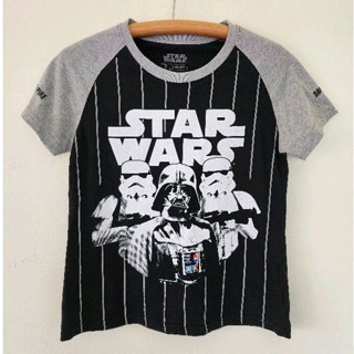 เสื้อยืดคอกลม STAR WARS รอบอก 34" มือสอง