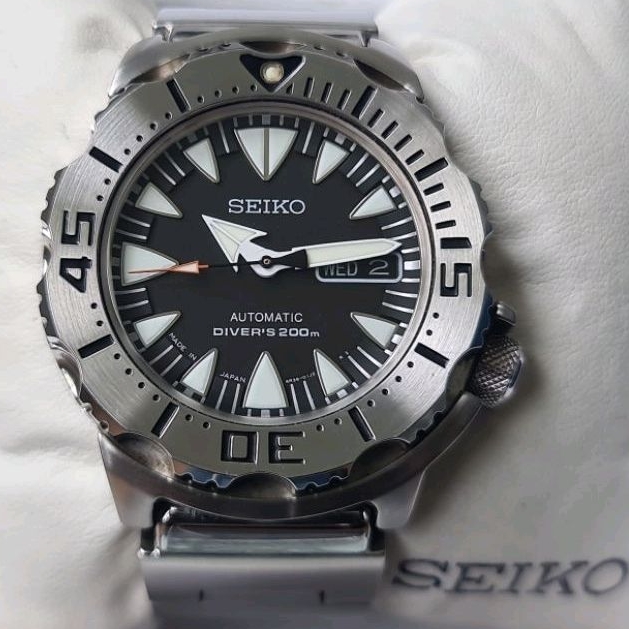 Seiko Monster Gen2 SRP307J1 (เขี้ยวเงิน) Made In Japan