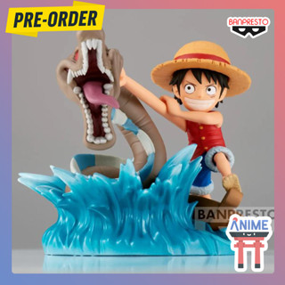 [พรีออเดอร์/ของแท้] One Piece - Monkey D. Luffy - WCF Log Stories (Bandai Spirits) banpresto figure ลูฟี่ วันพีซ แมวทอง