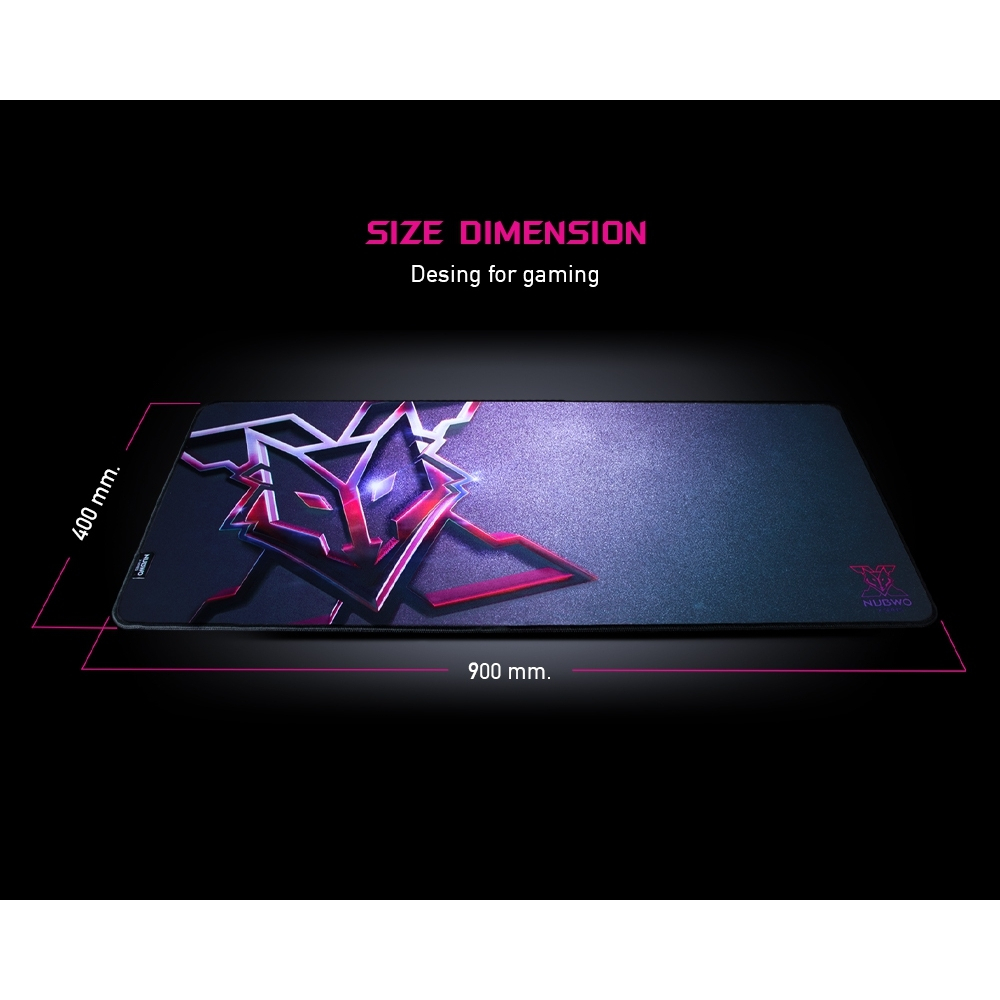 🎮 GAMING NUBWO X94 GAMING MOUSE PAD XXL แผ่นรองเมาส์ ขนาดใหญ่ พิเศษ 900X400 มม. หนา 3 มม. เหมาะกับการเล่นเกม #X 94