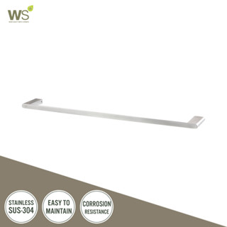 WS ราวแขวนผ้าสแตนเลส ขนาด 60 ซม. รุ่นลอลลี่ LL-6104