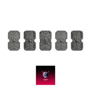 Warhammer 40k proxy parts Shields04