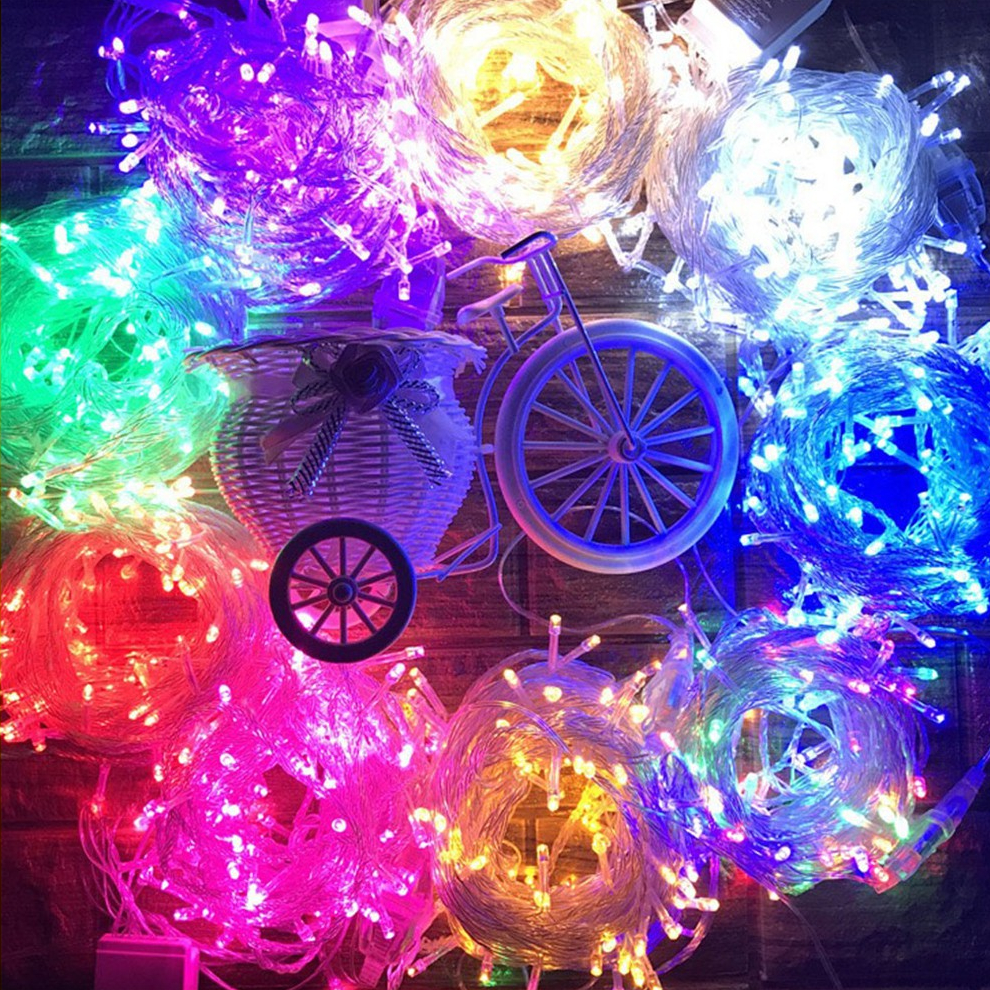 ไฟกระพริบ 100ดวง ไฟ led ไฟตกแต่งห้อง ไฟประดับห้อง ไฟแต่งห้อง ไฟเส้น led ไฟแต่งสวน ไฟตกแต่งห้องนอน ไฟหิ่งห้อย ไฟปีใหม่