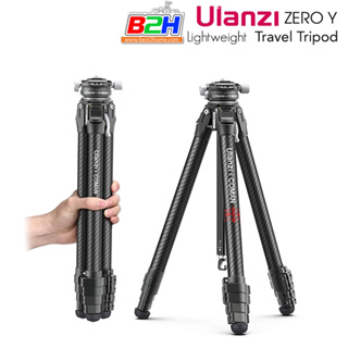 Ulanzi Coman ZERO Y Profesional Carbon Travel Tripod ขาตั้งกล้องเดินทาง น้ำหนักเบา คุณภาพสูง