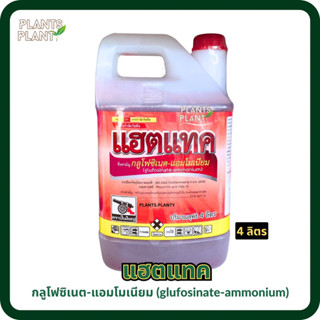 แฮตแทค 4L (กลูโฟซิเนต-แอมโมเนีย)กำจัดวัชพืชใบแคบและใบกว้าง