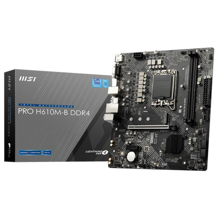 MSI PRO H610M-B DDR4 Mainboard